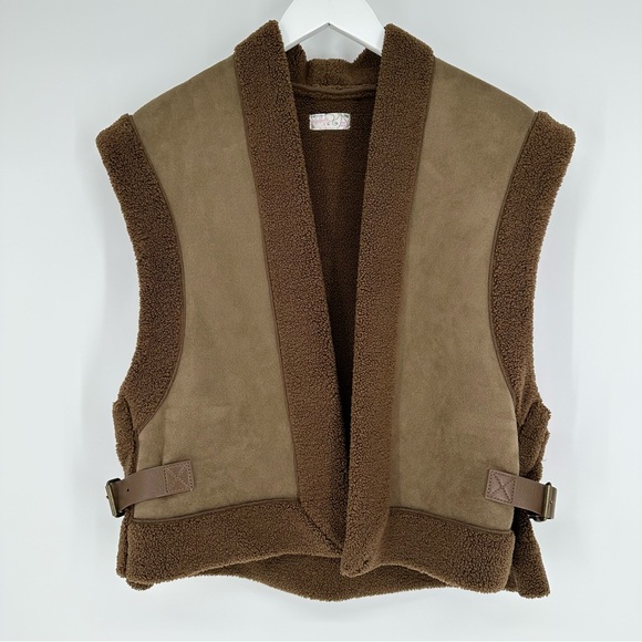 Free People Jackets & Blazers - Free People Marianna Vegan Suede Vest